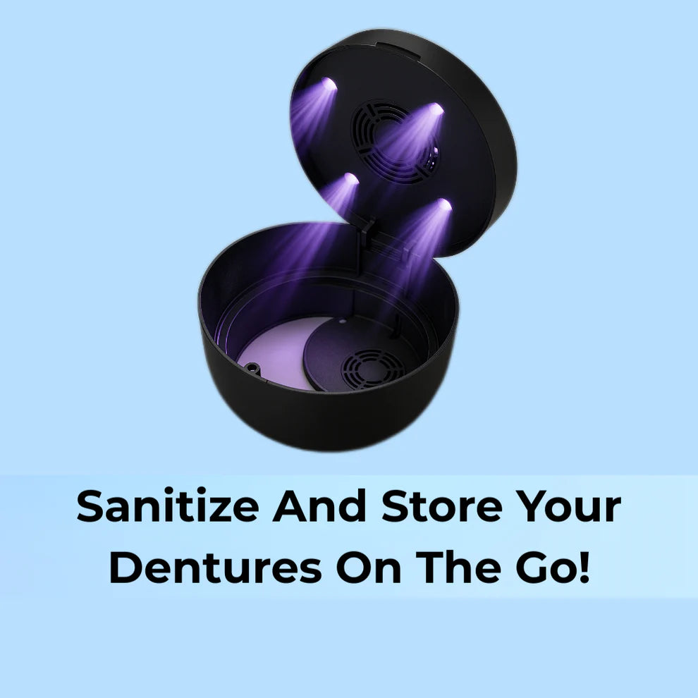 Denture Travel CleanPro UVC Storage Case